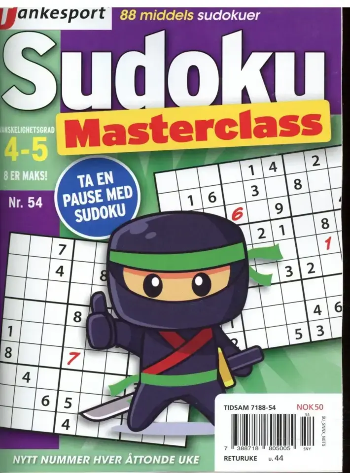 Sudoku Masterclass NO